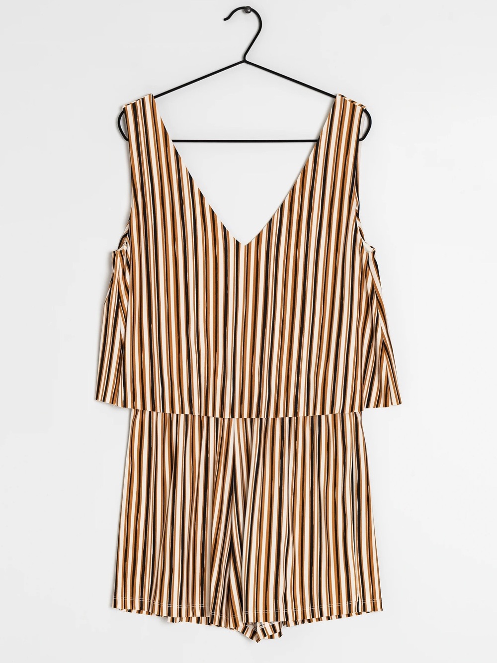 Mango Striped Romper Size Small